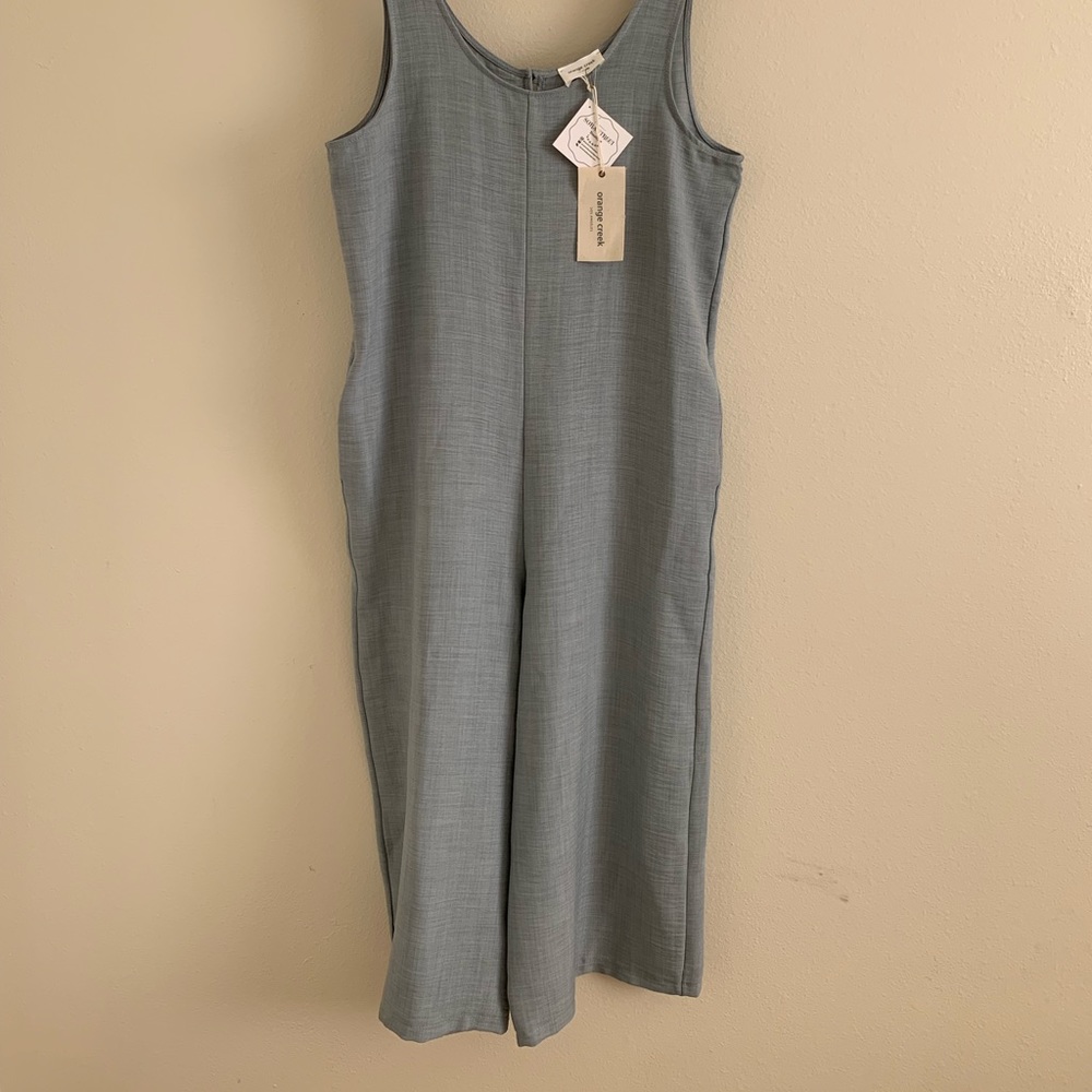 Gray jumpsuit
